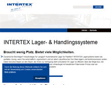 Tablet Screenshot of intertex.biz